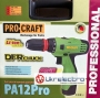 Аккумуляторный шуруповерт PROCRAFT PA 12 PRO DFR